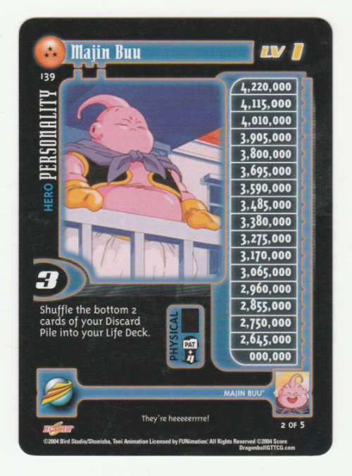 Dragon Ball GT - Majin Buu - Majin Buu/Hero Personality (2/5)