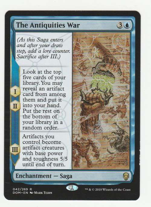 Magic the Gathering 2018 - The Antiquities War - Rare - Dominaria