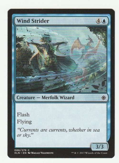 Magic the Gathering 2017 - Wind Strider - Common - Ixalan