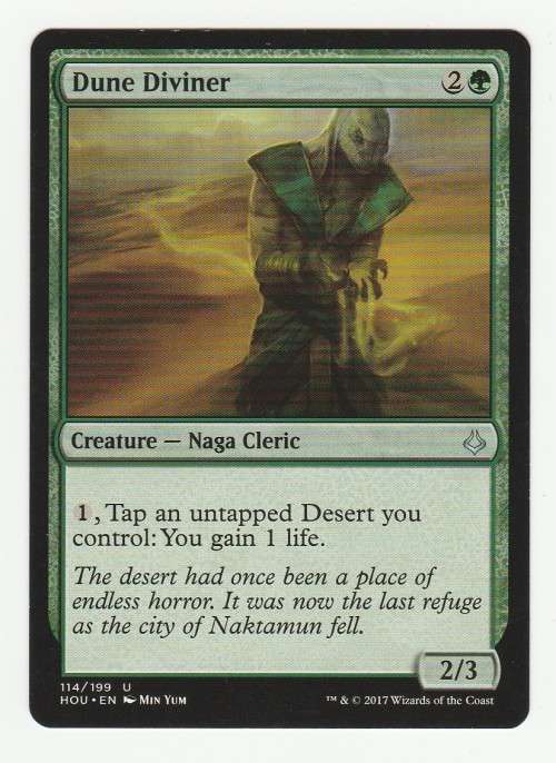 Magic the Gathering 2017 - Dune Diviner - Uncommon - Hour of Devastation