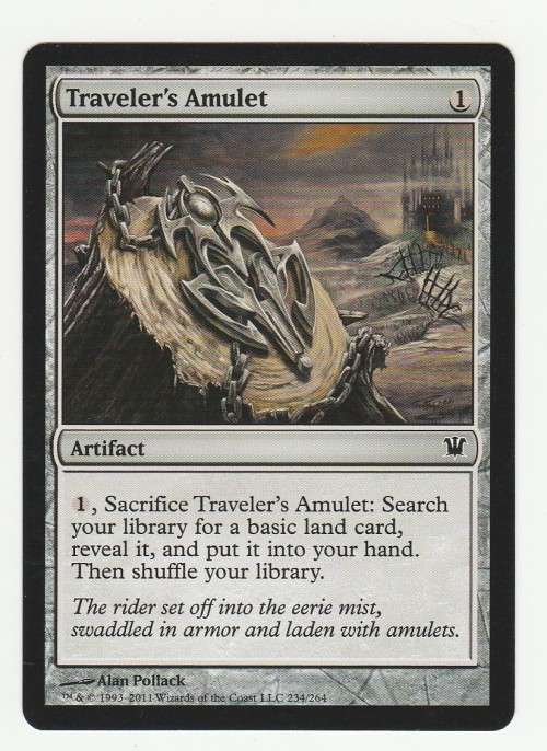 Magic the Gathering 1993-2011 - Traveler`s Amulet  - Common - Innistrad