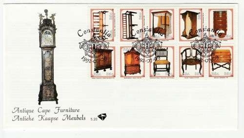 1992 RSA Antique Cape Furniture FDC 5.20