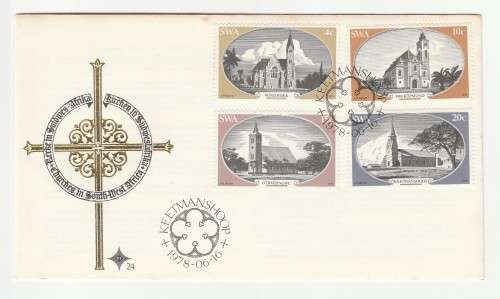 1978 South-West Africa Churches in South-West Africa FDC 24
