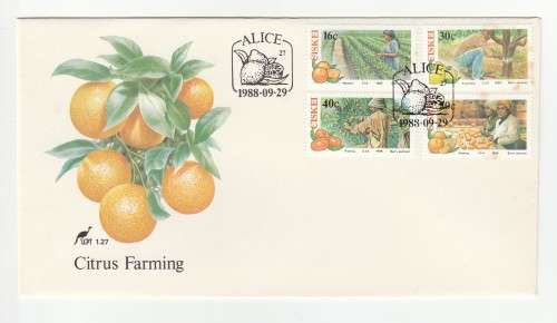 1988 Ciskei Citrus Farming FDC 1.27