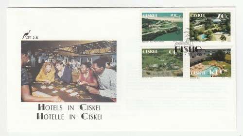 1992 Ciskei Hotels in Ciskei FDC 2.6
