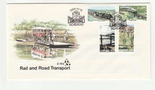 1989 Transkei Rail and Road Transport FDC 2.19