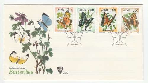 1990 Venda Butterflies FDC 2.20