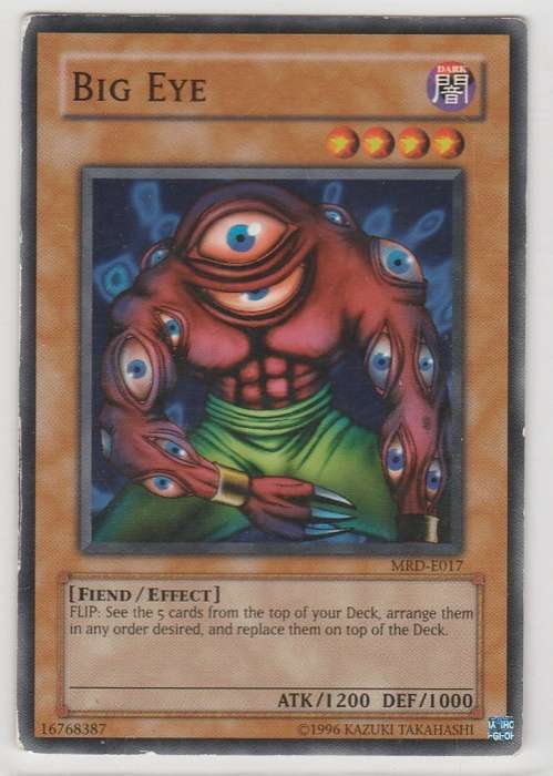 Yu-Gi-Oh! - Big Eye - Metal Raiders (MRD-E017) - Common