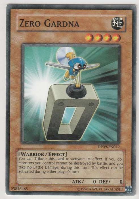 Yu-Gi-Oh! - Zero Gardna - Duelist Pack: Yusei 2 (DP09-EN012) - Common