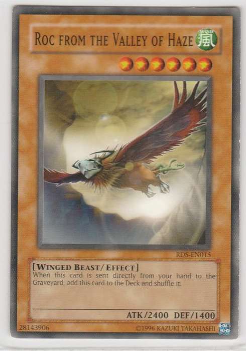 Yu-Gi-Oh! - Roc From The Valley Of Haze - Rise of Destiny (RDS-EN015) - Common