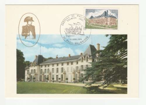 1976 France 10/04/76 Le Chateau de Malmaison Maxicard