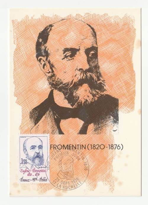 1976 France 25/09/76 Fromentin (1820 - 1876) Maxicard