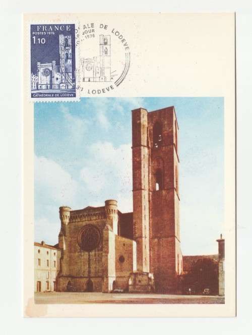 1976 France 11/76 Lodeve Maxicard