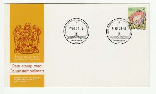 1980 RSA National Women`s Memorial Date-stamp Card P39