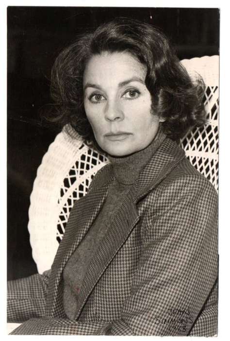 Vintage Press Photograph Newspaper Archive - Jean Simmons - 12.2.1983