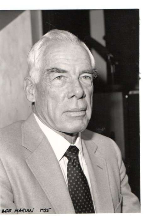 Universal Pictorial Press Photograph Newspaper Archive - Lee Marvin - Jan 1984