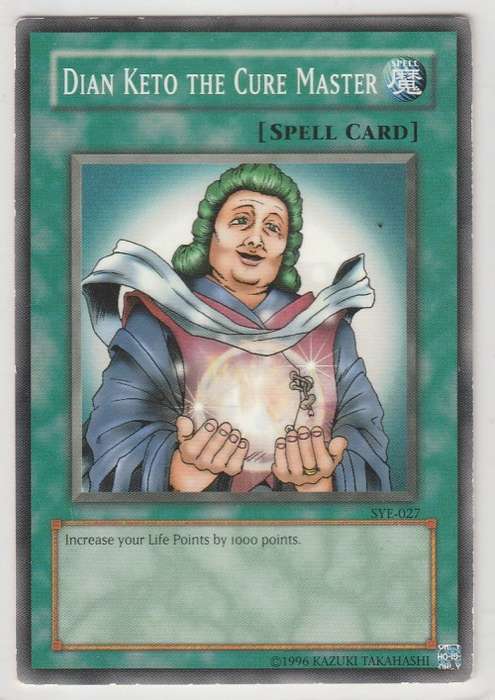 Yu-Gi-Oh! - Dian Keto The Cure Master - Starter Deck: Yugi Evolution (SYE-027) - Common