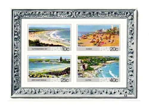 RSA 1983 Tourism : South African Beaches Miniature Sheet