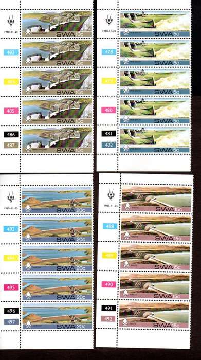 SWA 1980/11/25 Water Conservation Dams Control Block Set