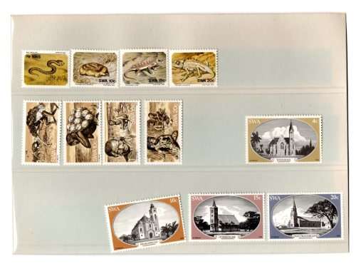 SWA 1978 Special Postage Stamp Issues