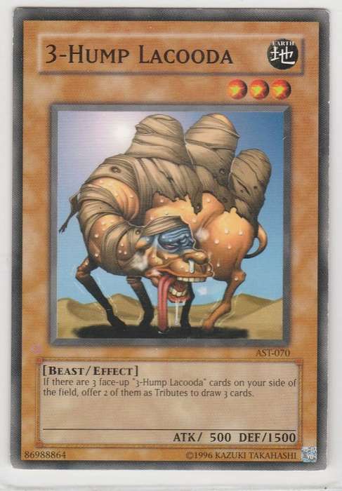 Yu-Gi-Oh! - 3-Hump Lacooda - Ancient Sanctuary (AST-070) - Common