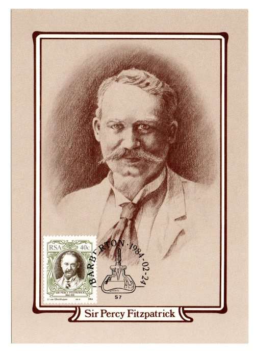 1984 RSA  English Writers of South Africa Postcard Set