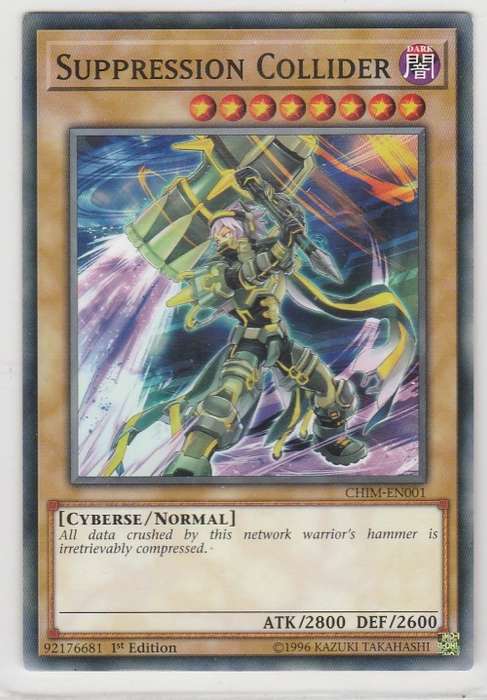 Yu-Gi-Oh! - Suppression Collider - Chaos Impact (CHIM-EN001) - Common- 1st Edition