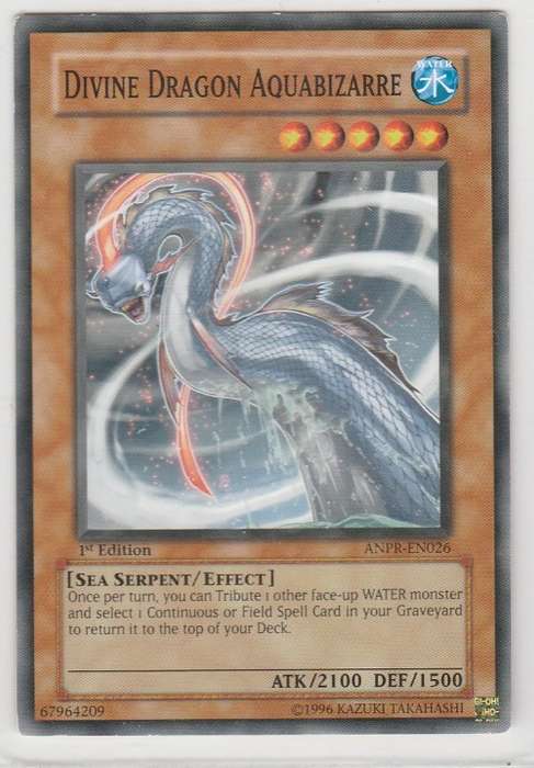 Yu-Gi-Oh! - Divine Dragon Aquabizarre - Ancient Prophecy (ANPR-EN026) -Common- 1st Edition