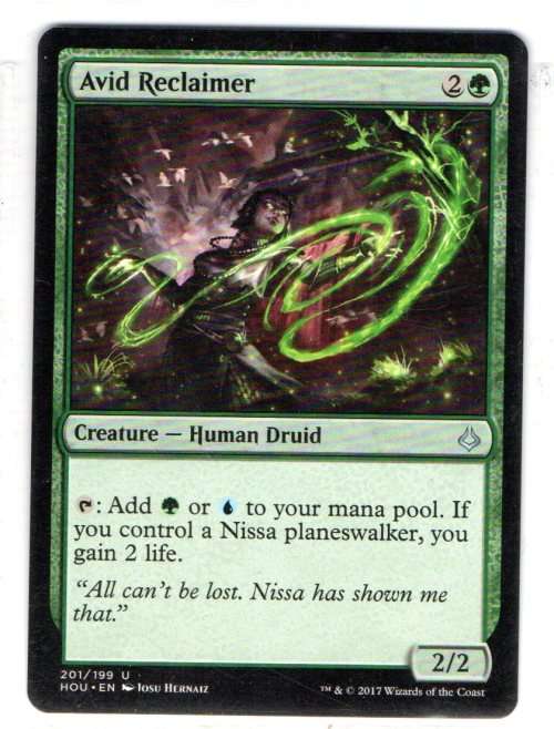 Magic The Gathering 2017 - Avid Reclaimer - Uncommon - Hour of Devastation
