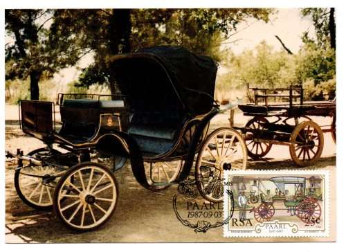 1987 RSA 300th Anniversary of Paarl Postcard Set