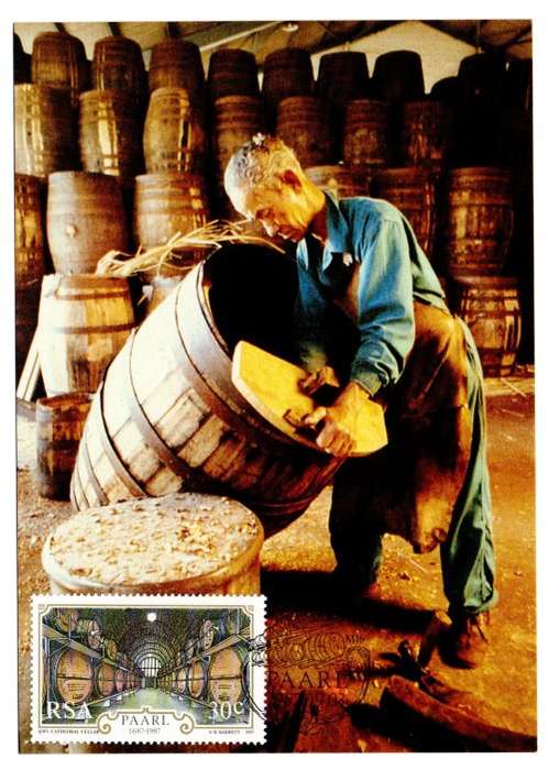 1987 RSA 300th Anniversary of Paarl Postcard Set