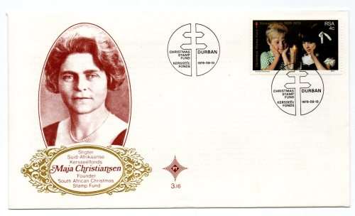 1979 RSA Maja Christiansen FDC 3.16