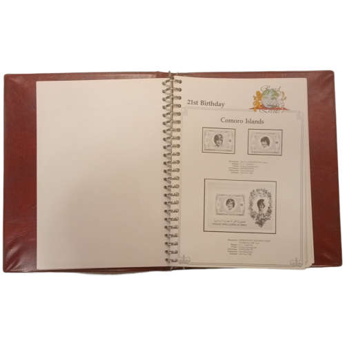 Stanley Gibbons Promotions Royal Events Album - 21st Birthday HRH Princess of Wales 1982