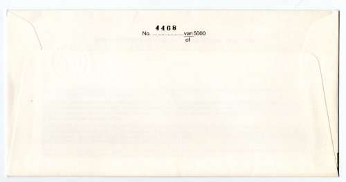1986 RSA SA Naval SAS Wingfield 30 Years #4468/5000 Commemorative Cover 10