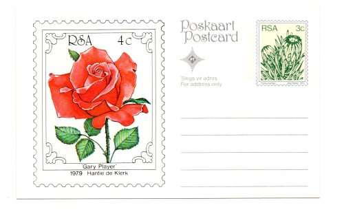 1979 RSA Fourth World Rose Convention Postcard Set