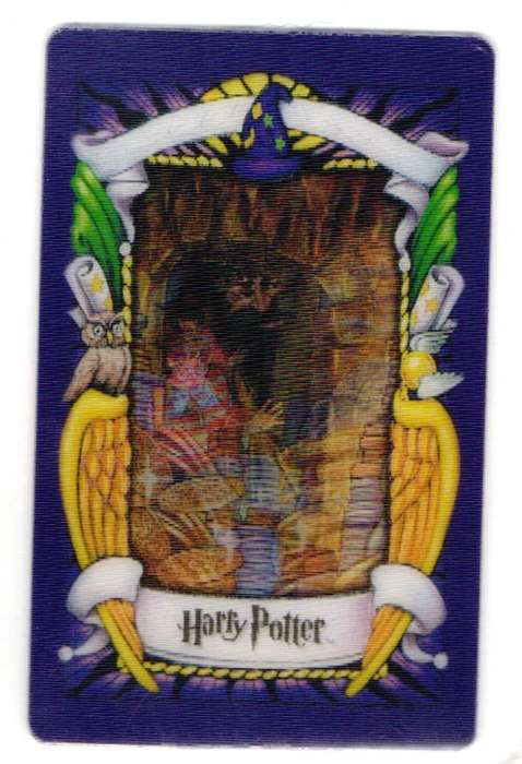 2001 Warner Bros. Harry Potter Chocolate Frog Lenticular Cards - Series 1 - Gringotts Bank