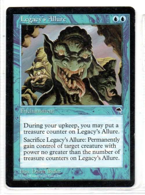 Magic The Gathering 1997 - Legacy`s Allure - Common - Tempest