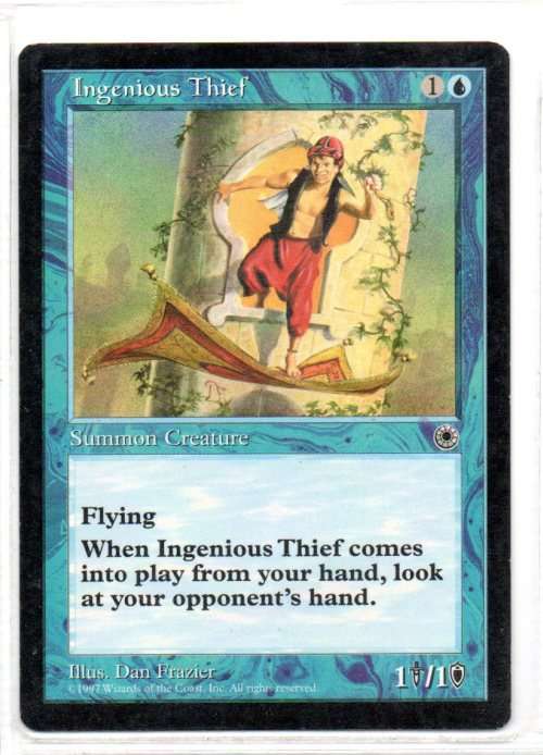 Magic The Gathering 1997 - Ingenious Thief - Common - Portal