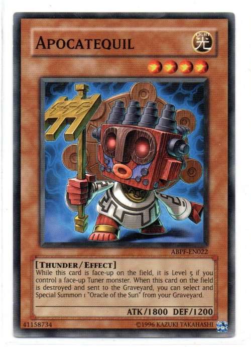 Yu-Gi-Oh! - Apocatequil - Common - Absolute Powerforce (ABPF-EN022)