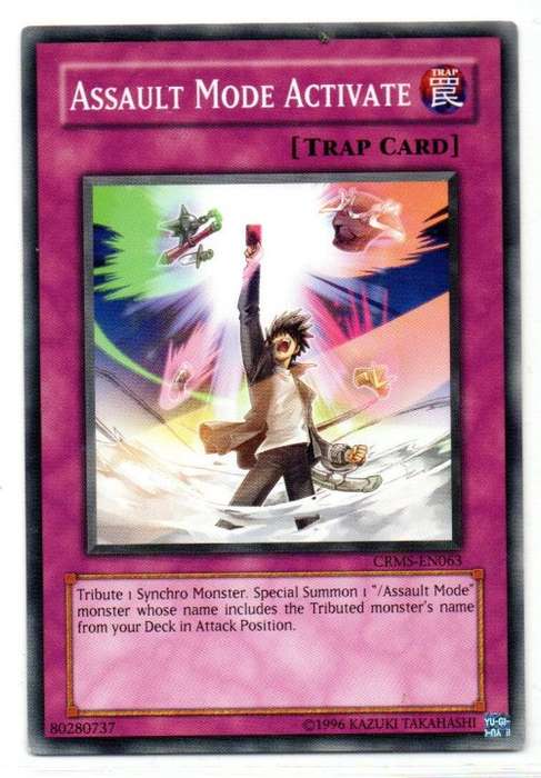 Yu-Gi-Oh! - Assault Mode Activate - Common - Crimson Crises (CRMS-EN063)