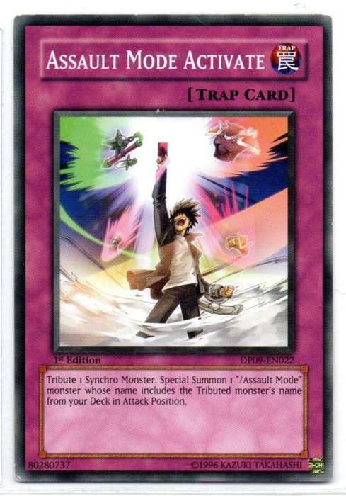 Yu-Gi-Oh! - Assault Mode Activate - 1st Ed/Common - Duelist Pack: Yusei 2 (DP09-EN022)