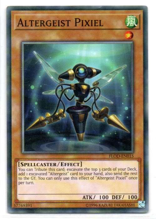 Yu-Gi-Oh! - Altergeist Pixiel - Common - Flames of Destruction (FLOD-EN015)