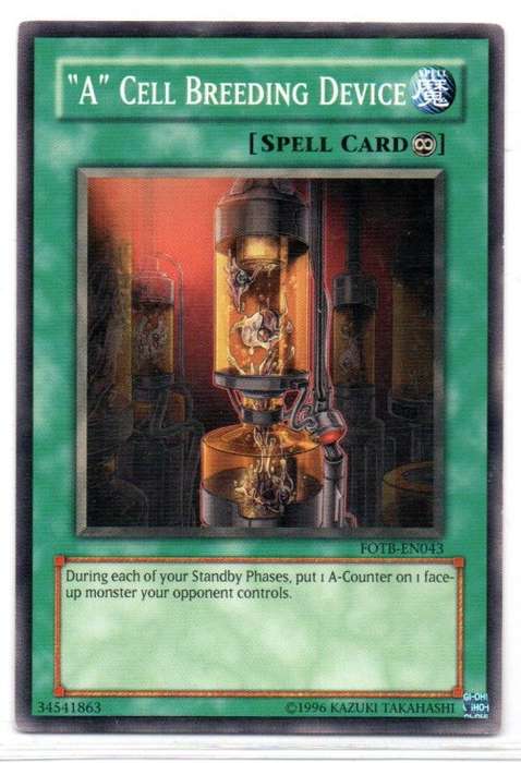 Yu-Gi-Oh! - `A` Cell breeding Device - Force of the Breaker (FOTB-EN043)
