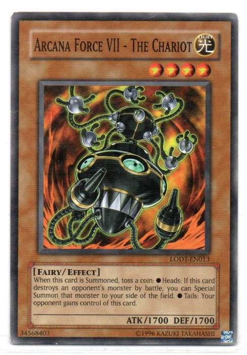Yu-Gi-Oh! - Arcana Force VII - The Chariot - Common - Light of Destruction (LODT-EN013)
