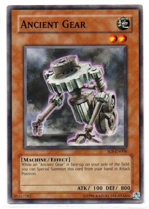 Yu-Gi-Oh! - Ancient Gear - Common - Shadow of Infinity (SOI-EN008)