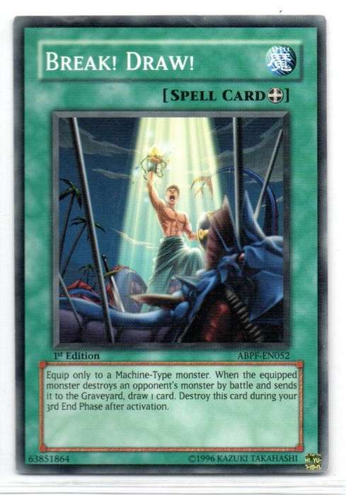 Yu-Gi-Oh! - Break! Draw! - 1st Ed/Common - Absolute Powerforce (ABPF-EN052)