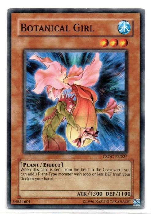 Yu-Gi-Oh! - Botanical Girl - Common - Crossroads of Chaos (CSOC-EN027)