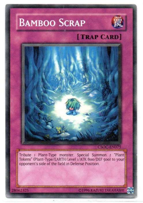 Yu-Gi-Oh! - Bamboo Scrap - Common - Crossroads of Chaos (CSOC-EN027)