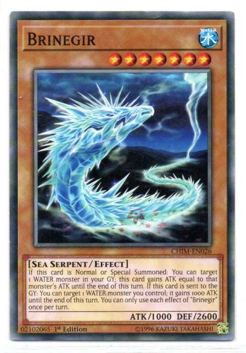 Yu-Gi-Oh! - Brinegir - 1st Ed/Common - Chaos Impact (CHIM-EN026)