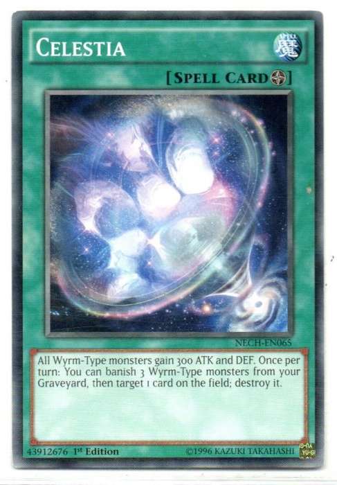 Yu-Gi-Oh! - Celestia - 1st Ed/Common - The New Challengers (NECH-EN065)